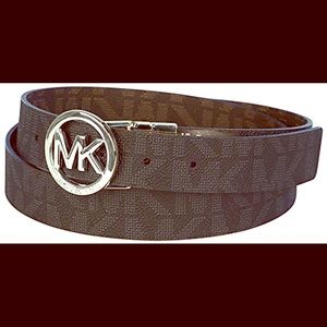 Michael Kors MK reversible belt NWT